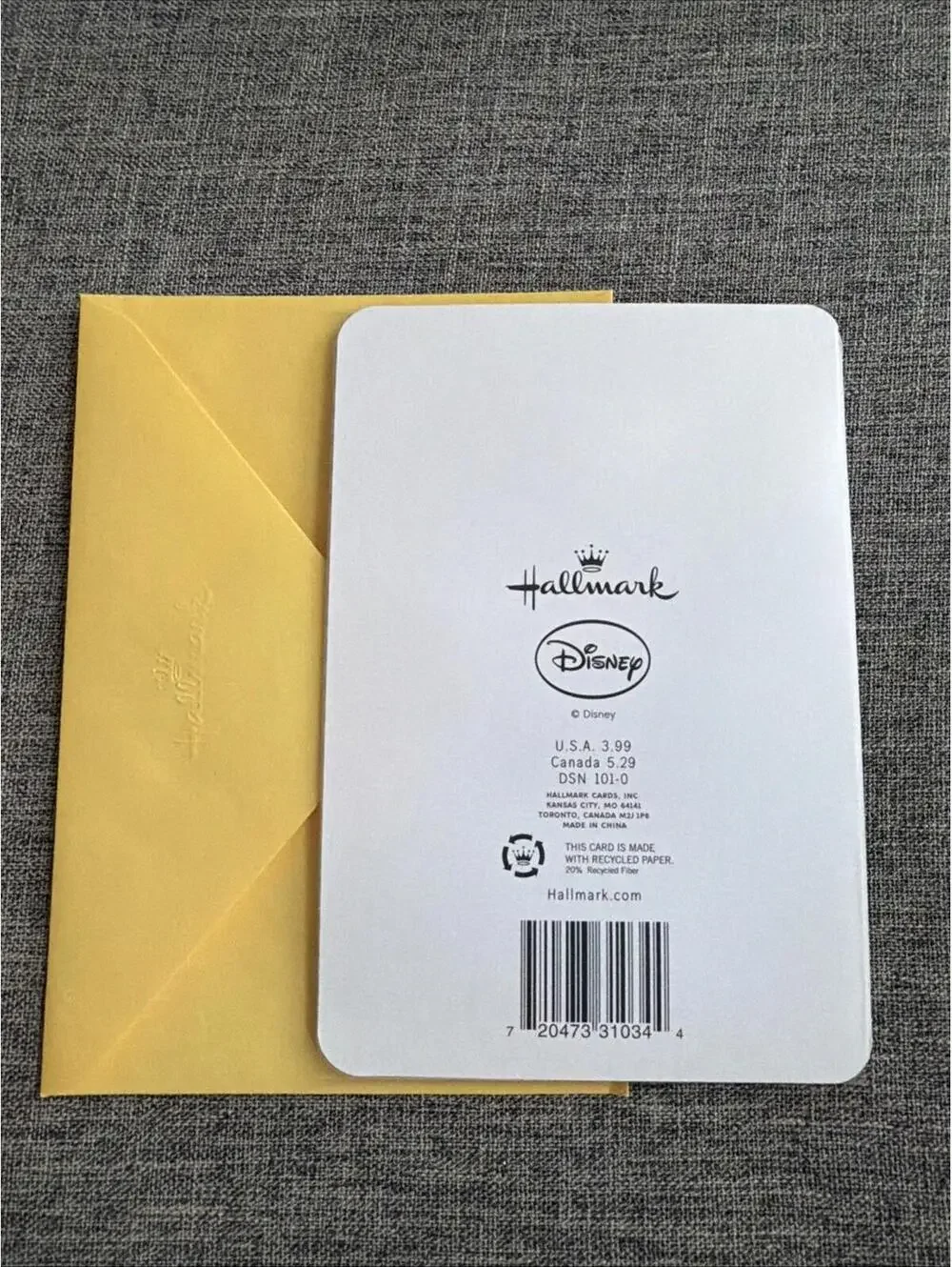 Hallmark disney birthday